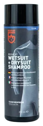 Shampoing détergent pour le nettoyage des combinaisons néoprène - GEAR AID REVIVEX Wetsuit + Drysuit Shampoo