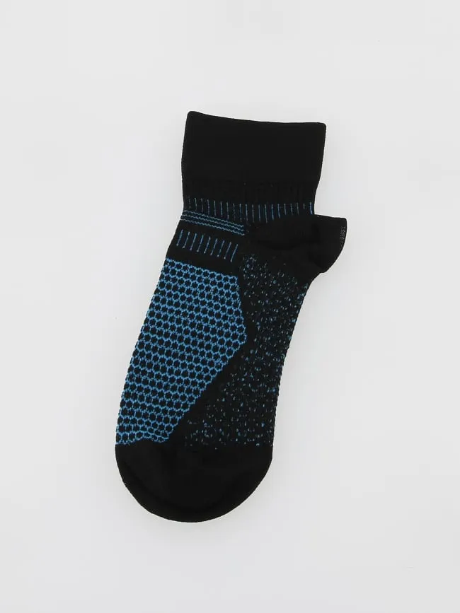 Socquettes de sport light noir bleu - Bv Sport | wimod