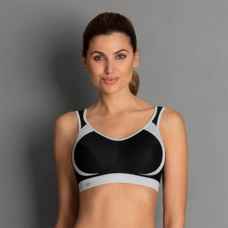 Soutien-gorge de sport noir-gris Extrême Control - Anita - ANITA - Sous-vêtements Femme - Equestra
