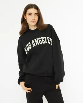 Sweat oversize avec patch bouclette