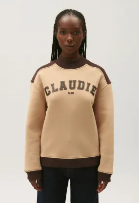 Sweatshirt oversize bicolore | Claudie FR