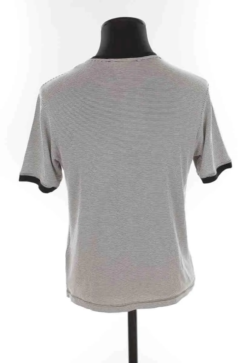 T-shirt  Bash ecru. Matière principale viscose. Taille 34.