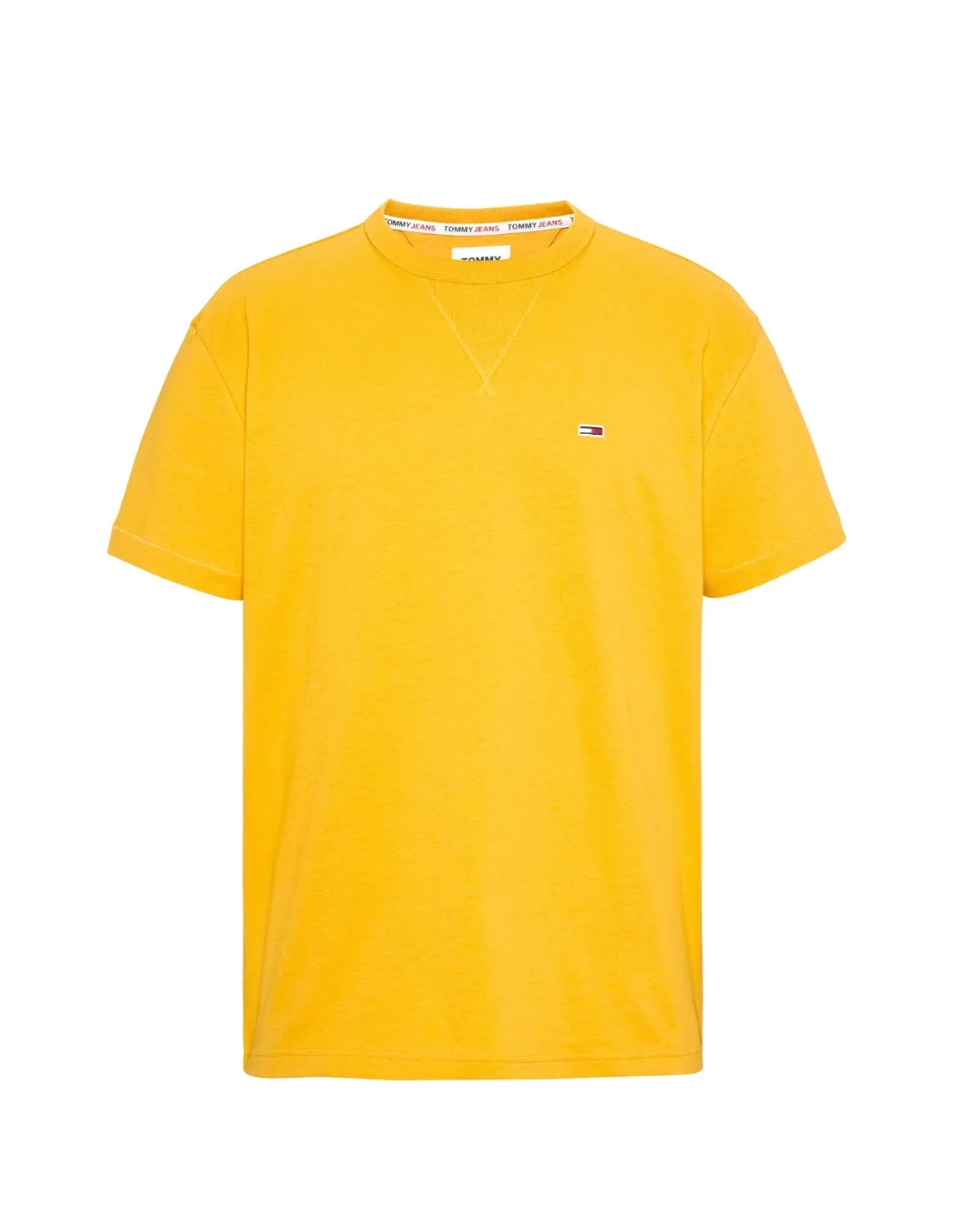 T shirt homme Tommy Hilfiger Ref 60269 KEM Jaune
