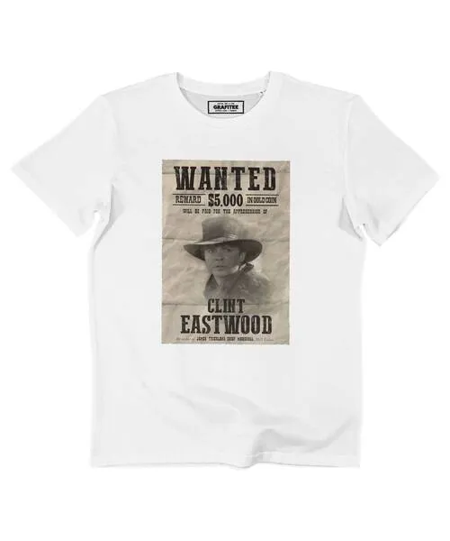 T-shirt Marty Eastwood - Tshirt Affiche Wanted BTTF | Grafitee