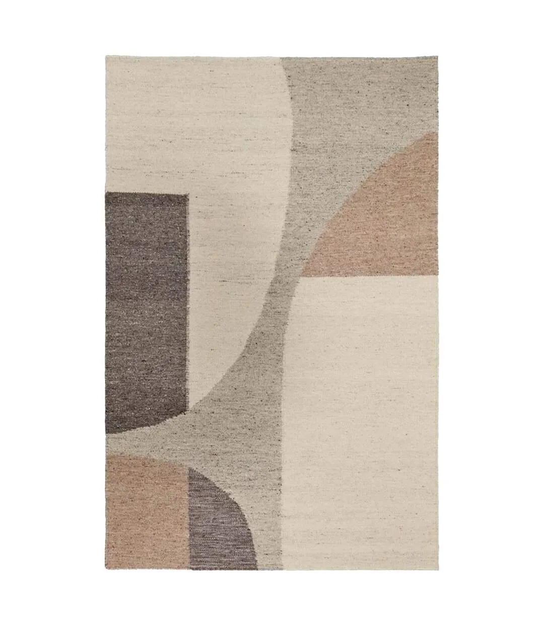 Tapis kilim JISHIRO tissé main en laine