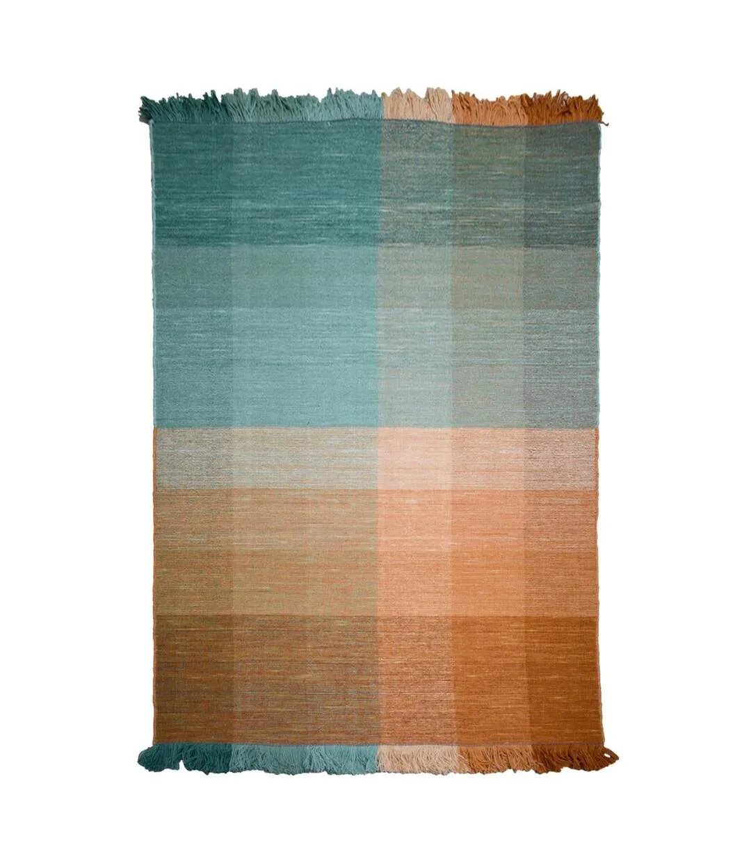 Tapis kilim tissé main en laine CONTENT