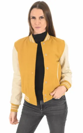 Teddy Lcw6900 jaune Schott - La Canadienne - Blousons Cuir Jaune