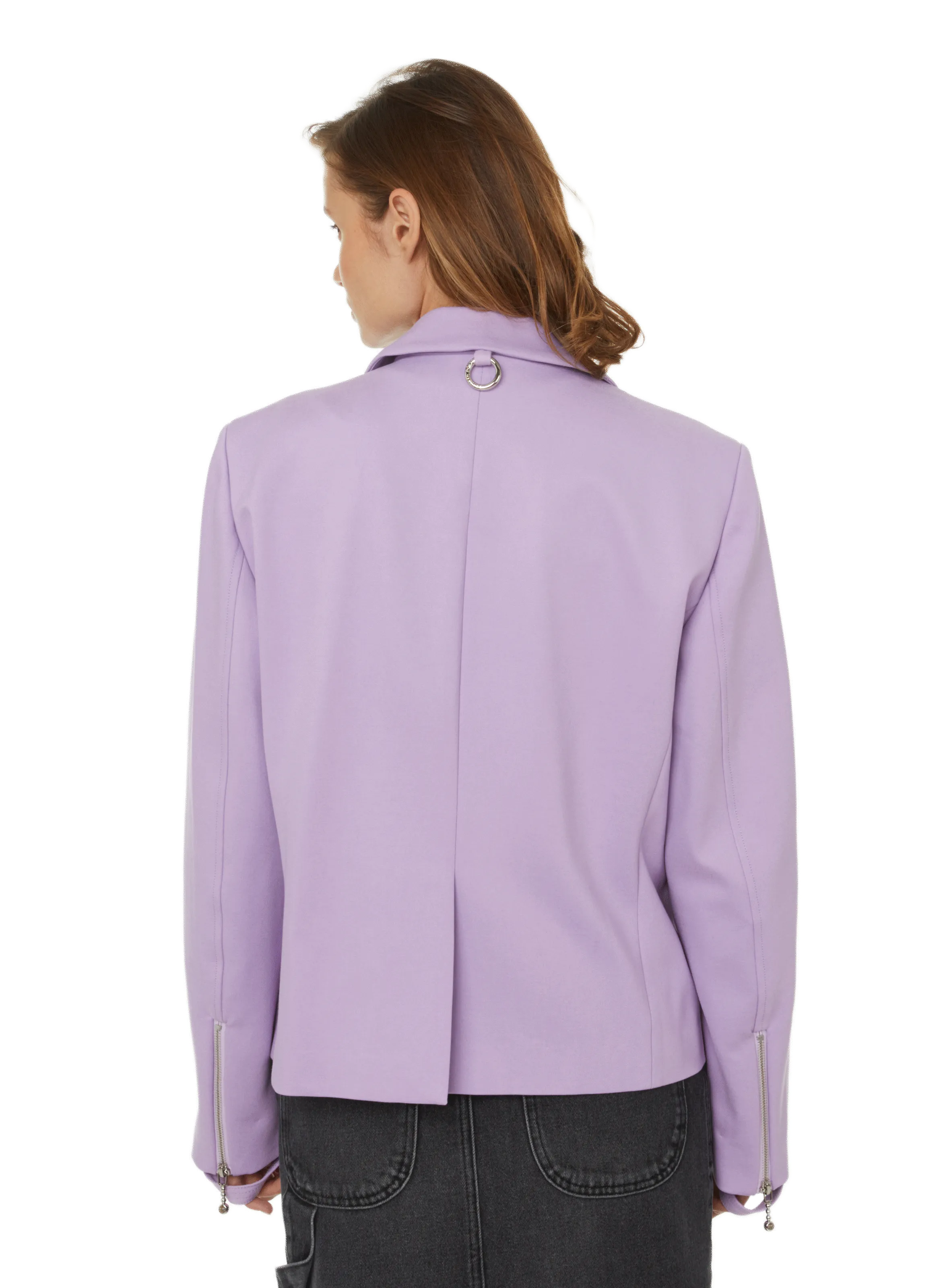 VESTE TAILLEUR EN COTON - PRIVATE POLICY pour FEMME | Printemps
