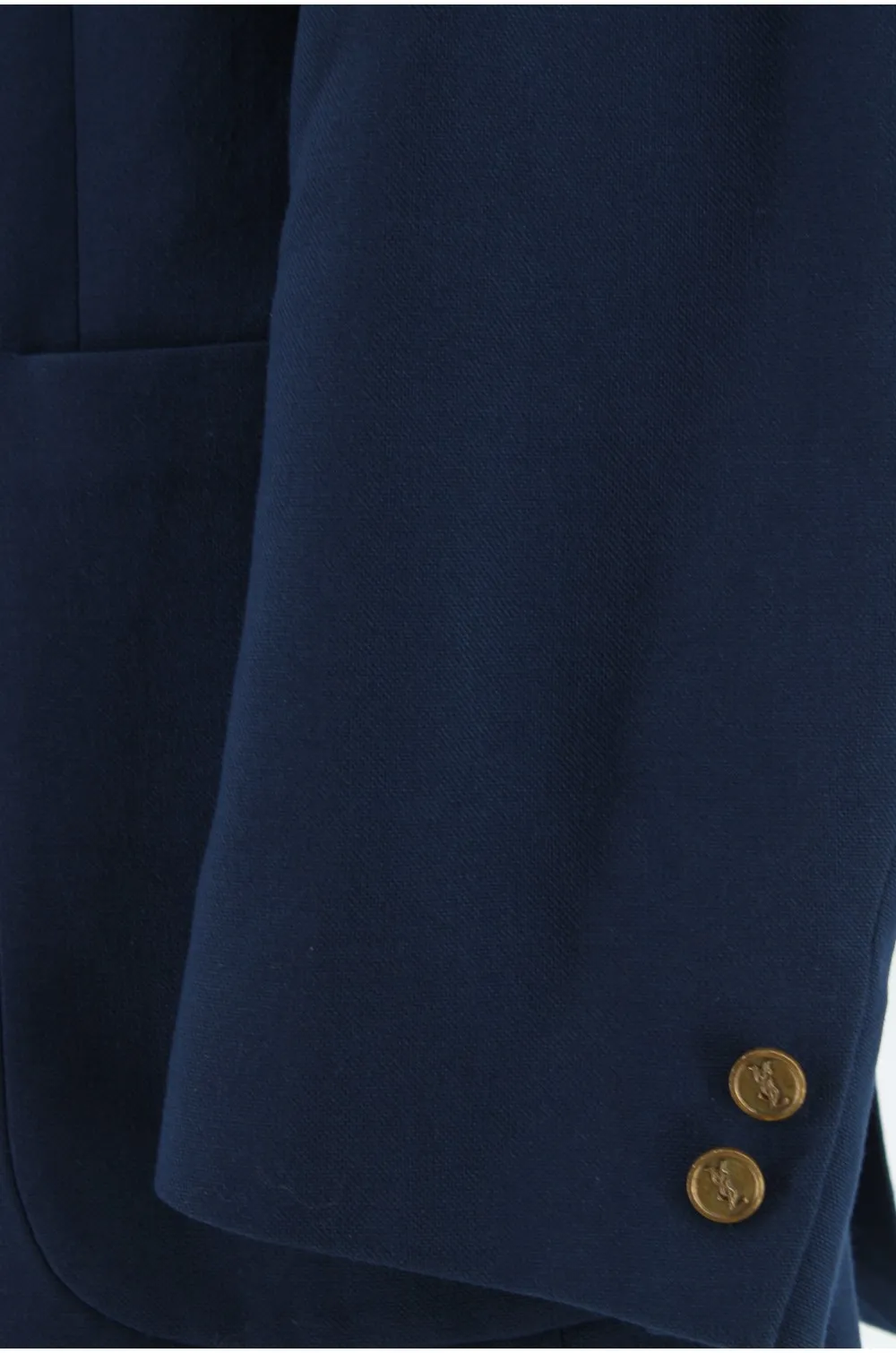 Veste Yves Saint-Laurent bleu marine / Vêtement vintage friperie