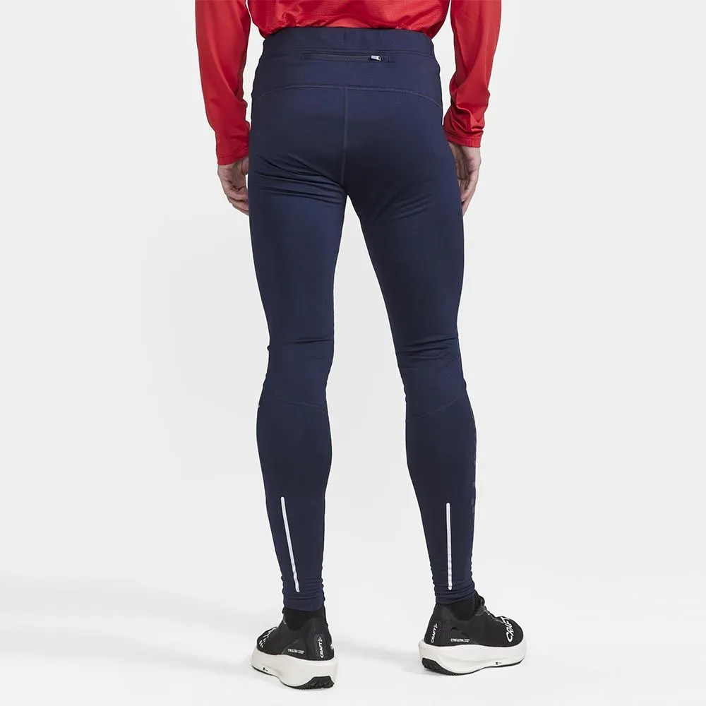 Vêtements de sport Craft | CRAFT collant de running chaud ADV ESSENCE WARM TIGHT bleu marine pour Homme |1909604-396396