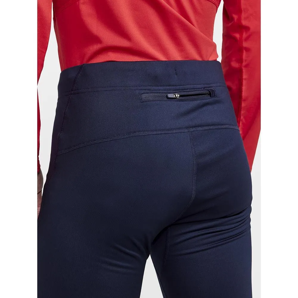 Vêtements de sport Craft | CRAFT collant de running chaud ADV ESSENCE WARM TIGHT bleu marine pour Homme |1909604-396396