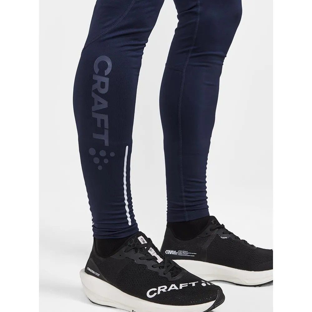 Vêtements de sport Craft | CRAFT collant de running chaud ADV ESSENCE WARM TIGHT bleu marine pour Homme |1909604-396396