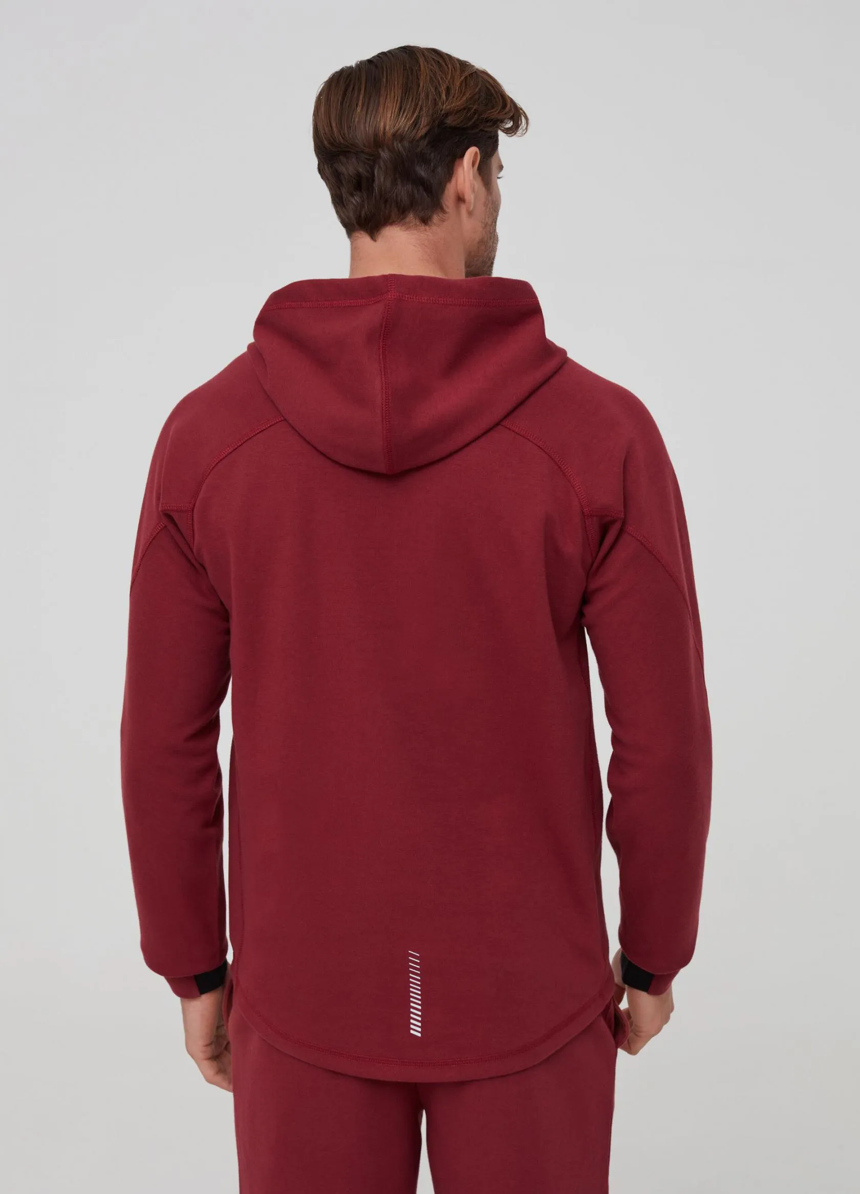 Vêtements De Sport Homme | Hoodie with print Rouge foncé | OVS