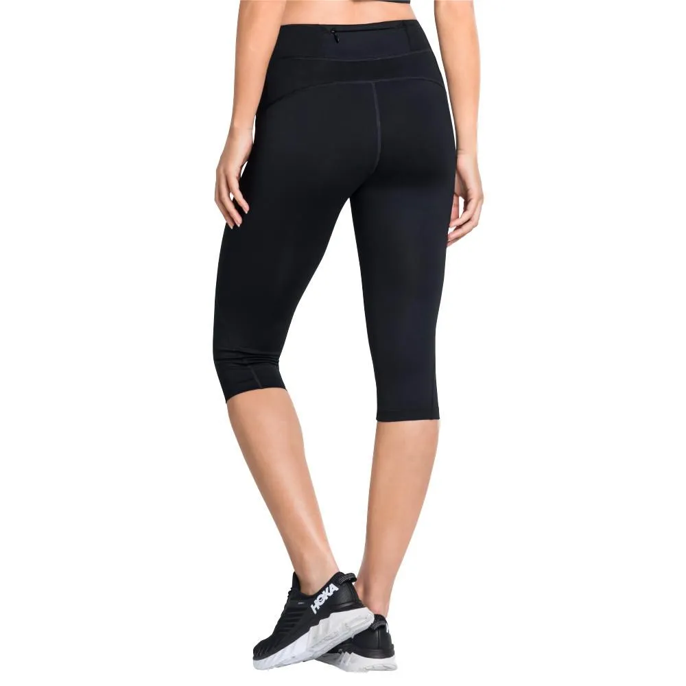 Vêtements de sport ODLO Femme | Collant de running avec construction sans couture ODLO Smooth Soft noir pour femme |360601-15000